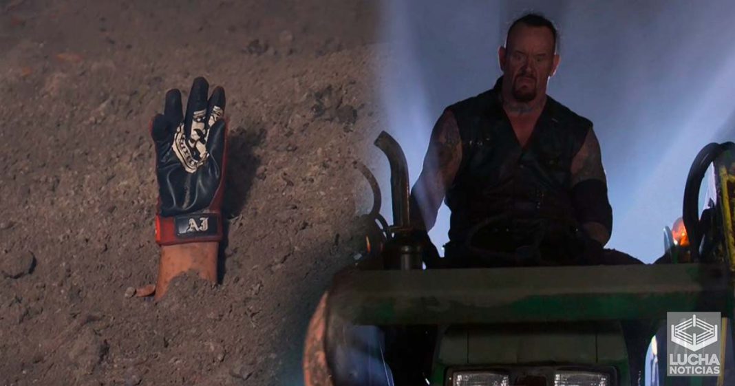 Undertaker vence a AJ Styles en WrestleMania 36 Undertaker vence a AJ Styles en WrestleMania 36