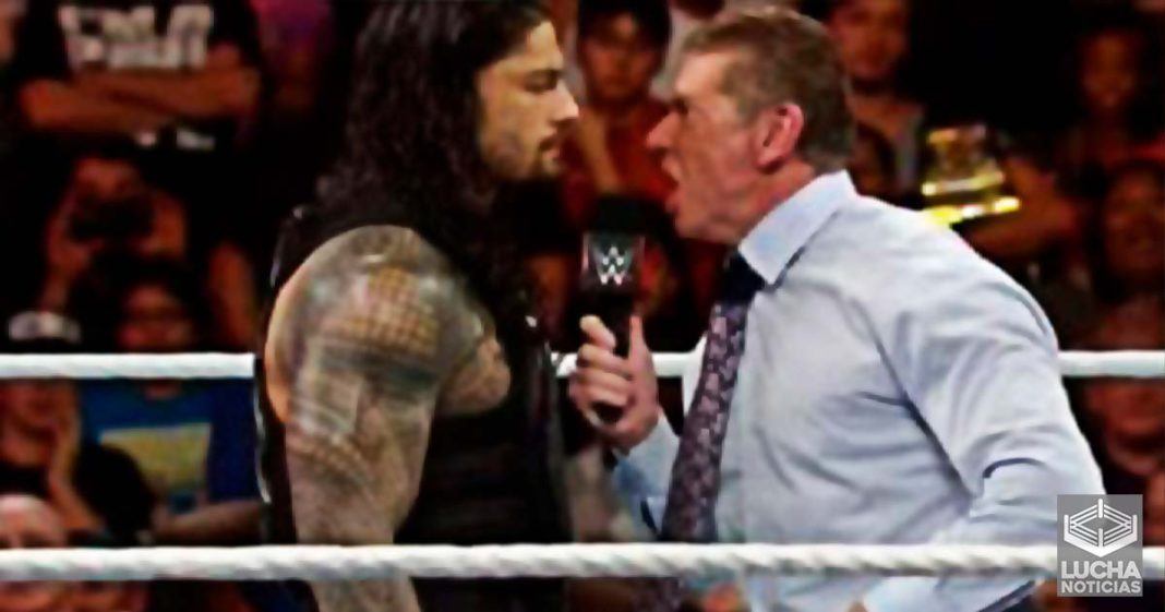 Vince McMahon ordenó que no se mencione el nombre de Roman Reigns en televisión