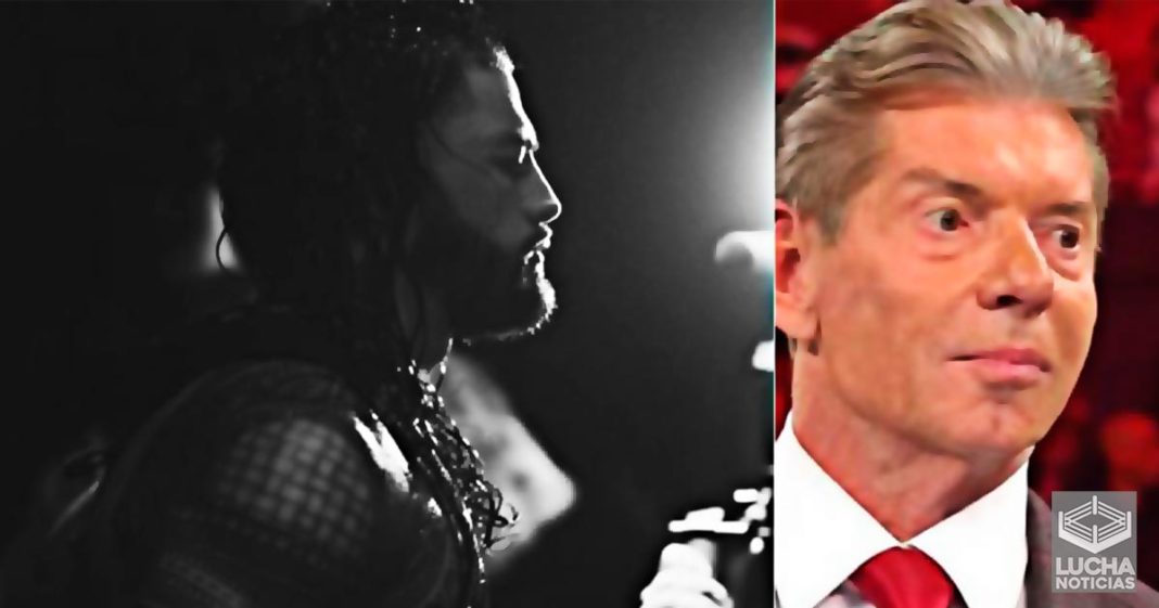 Vince McMahon y su reacción al abandono de Roman Reigns de WrestleMania