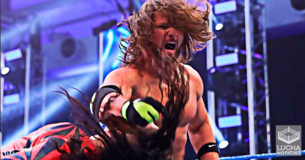 AJ Styles y su intercambio de SmackDown