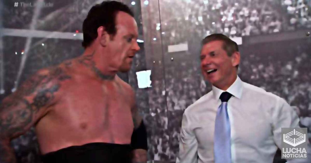 Asi lidiaba Vince McMahon con Undertaker cuando no le gustaba una idea de WWE