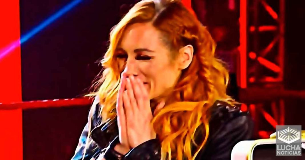 Así se enteró el staff de WWE que Becky Lynch estaba embarazada