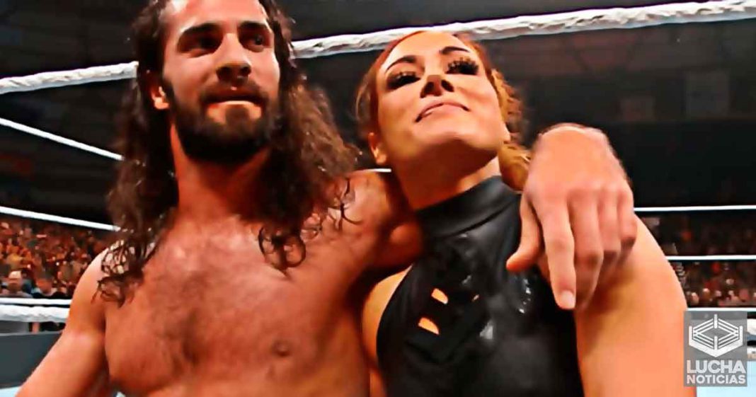 Becky Lynch y Seth Rollins tienen pagina de fans para su bebe
