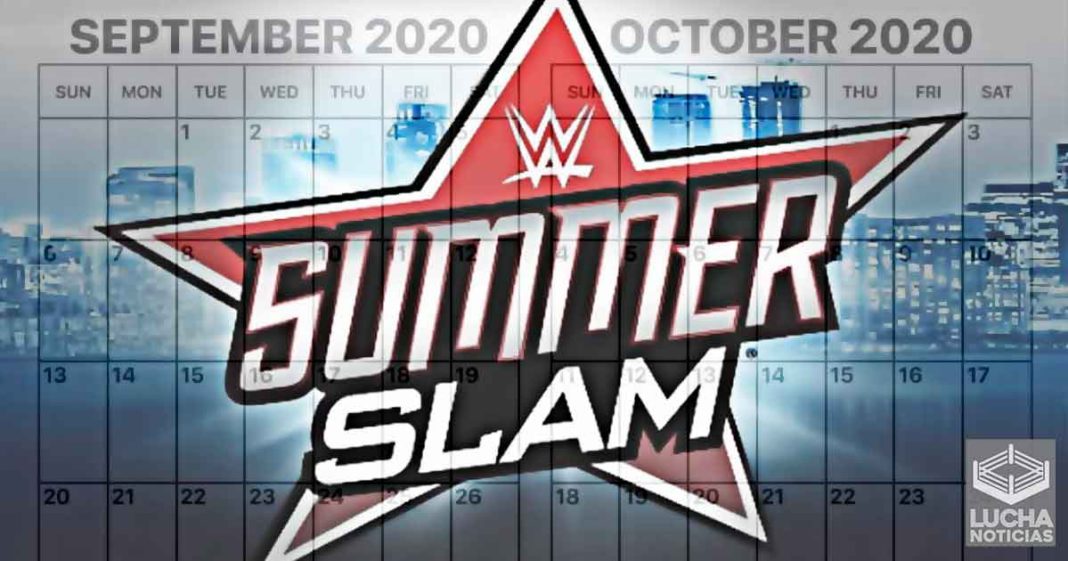 Calendario de eventos de WWE luego de SummerSlam