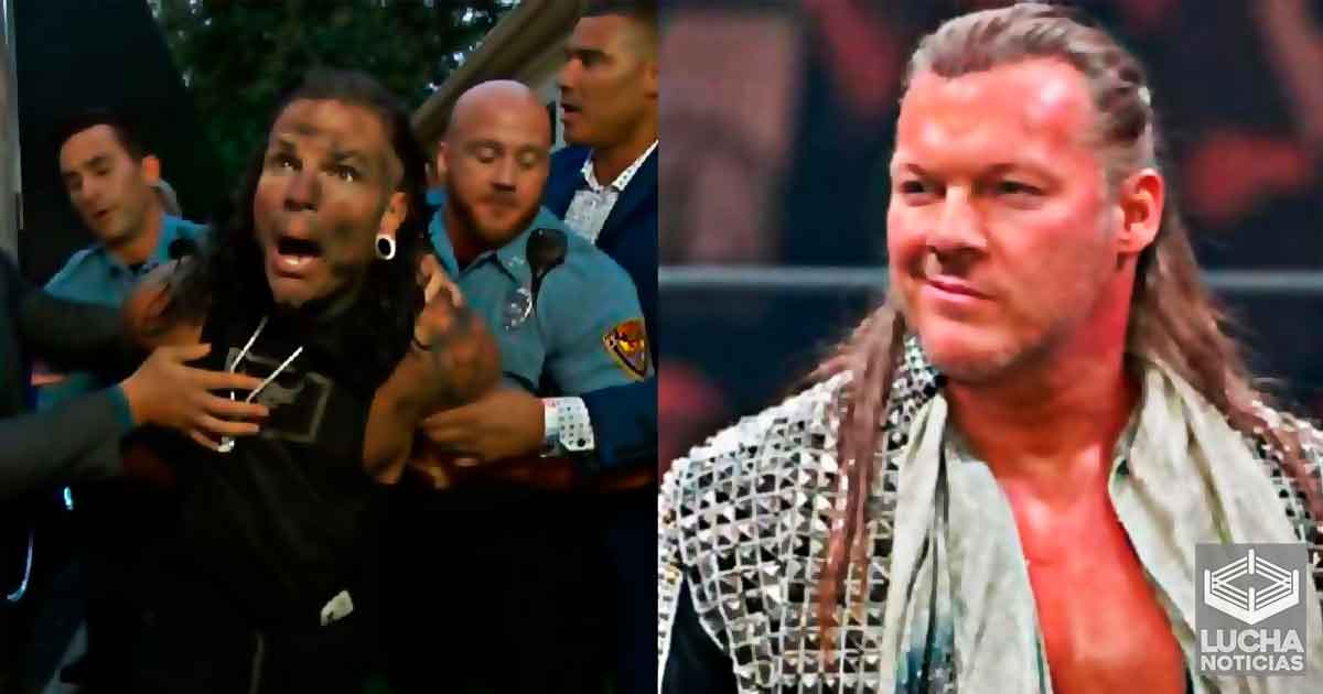 Chris Jericho reacciona al ángulo de Jeff Hardy arrestado por boraccho en  SmackDown