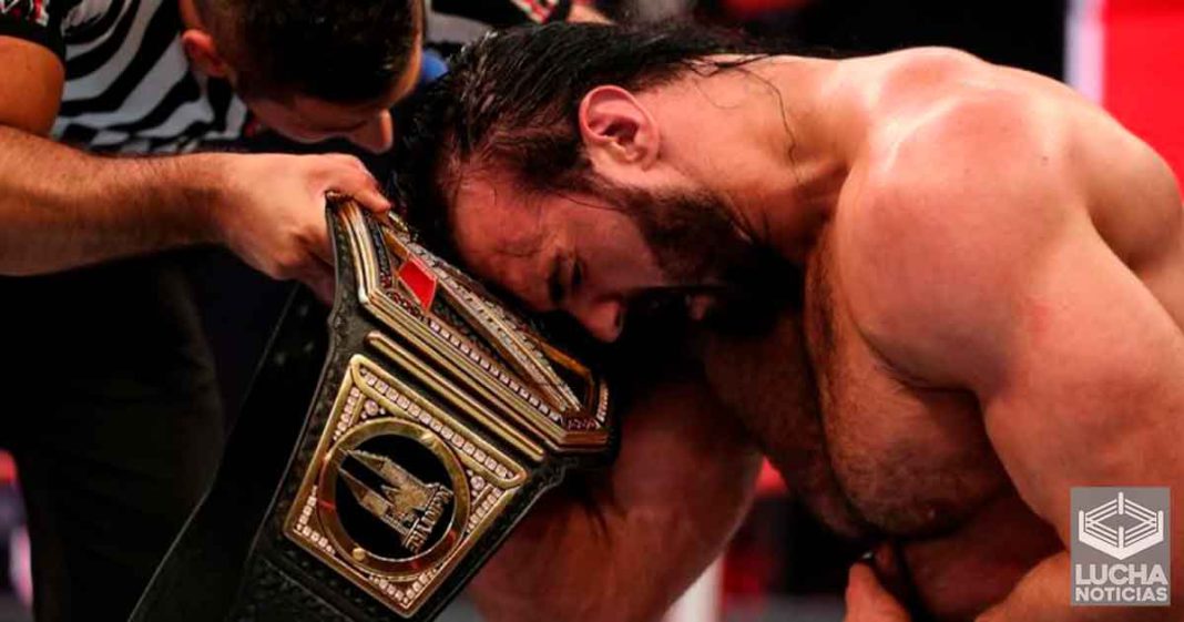 Detalles de backstage sobre el futuro de Drew McIntyre como campeón de la WWE