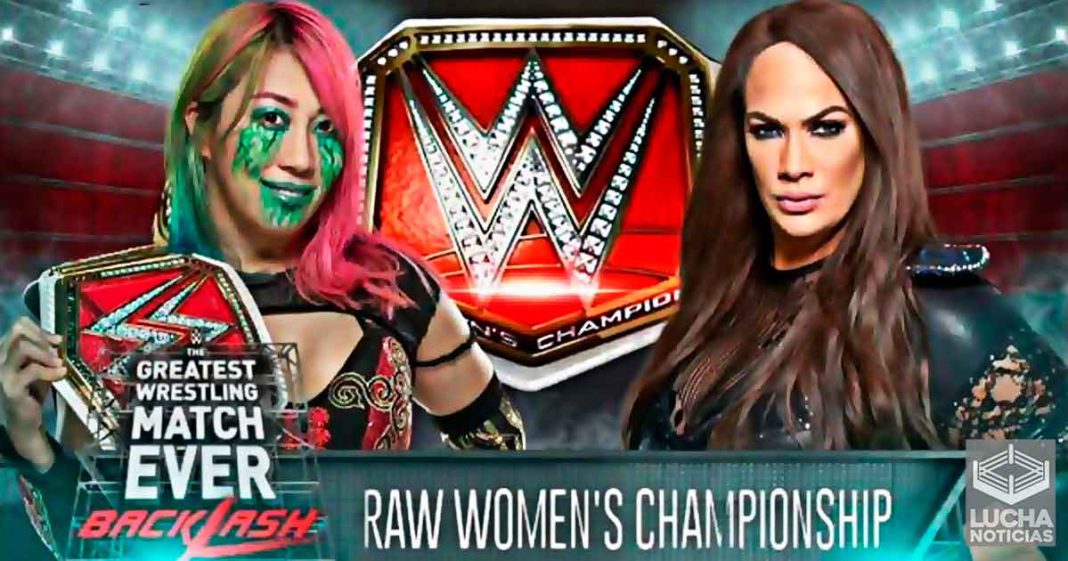 Ganadora de la lucha entre Asuka y Nia Jax en Backlash revelada Ganadora de la lucha entre Asuka y Nia Jax en Backlash revelada