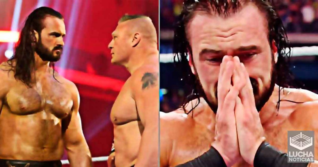 Gran problema de Drew McIntyre como campeón de la WWE