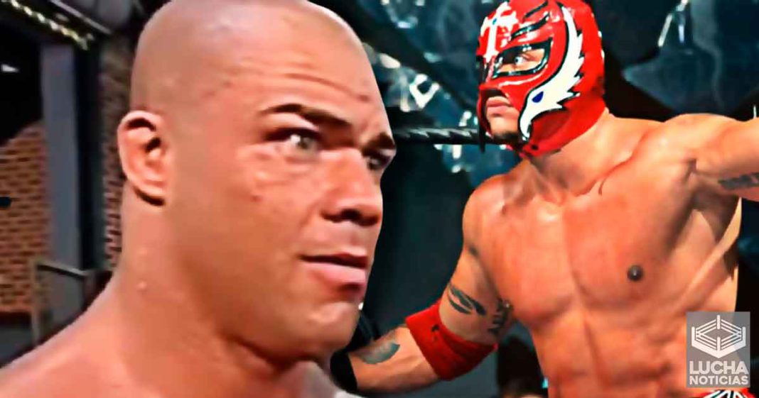 Kurt Angle habla de su infame promo contra Rey Mysterio