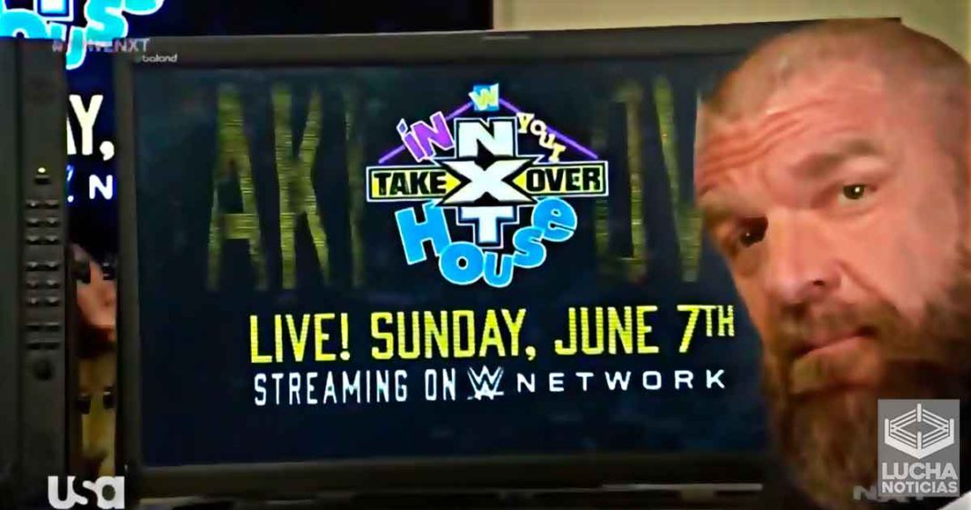 NXT TakeOver In Your House para el 7 de junio