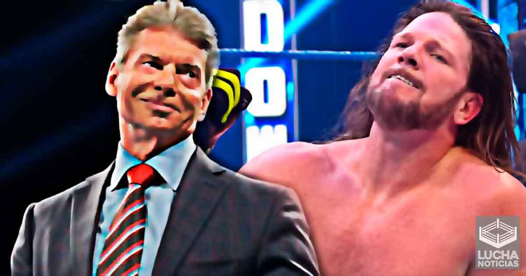 Vince McMahon el responsable de la llega de AJ Styles a SmackDown