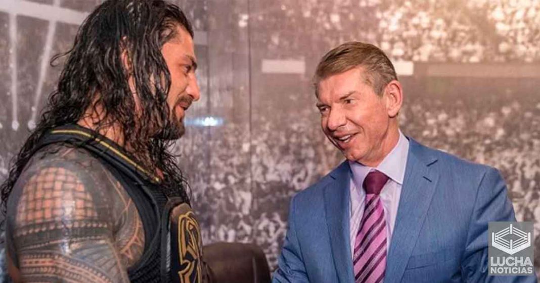 Vince McMahon envia mensaje conovedor a Roman Reigns