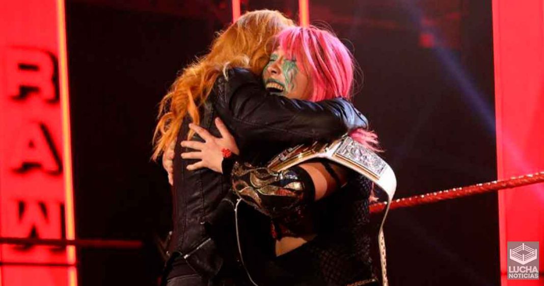 Becky Lynch utilizó su influencia para que Asuka se vuelva campeona femenil de RAW Becky Lynch utilizó su influencia para que Asuka se vuelva campeona femenil de RAW