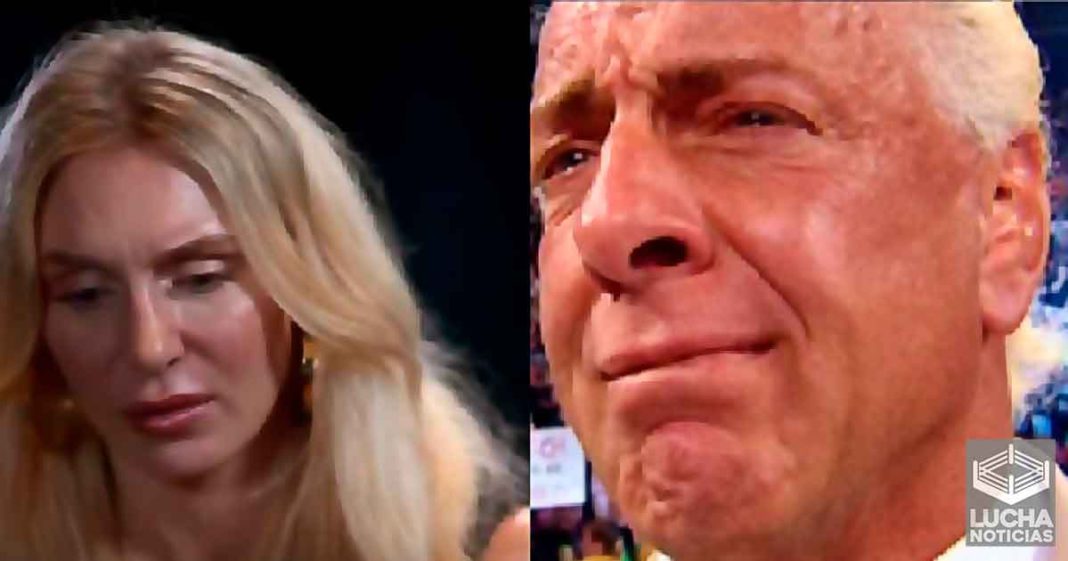 Charlotte se arrepiente de insultar a Ric Flair