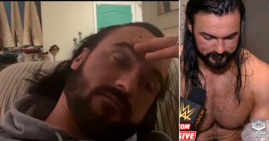 Drew McIntyre lastimó su propió empuje de esta manera