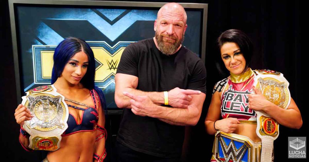 El mensaje que Triple H le mando a Sasha Banks y Bayley luego de NXT