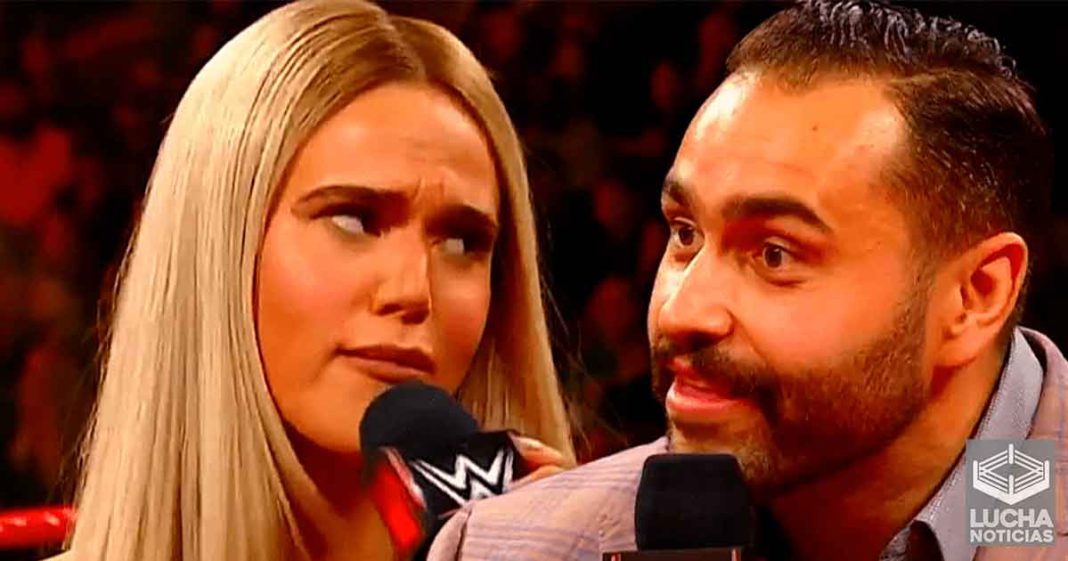Lana rompe el personaje para aparecer con Rusev fuera de la WWE