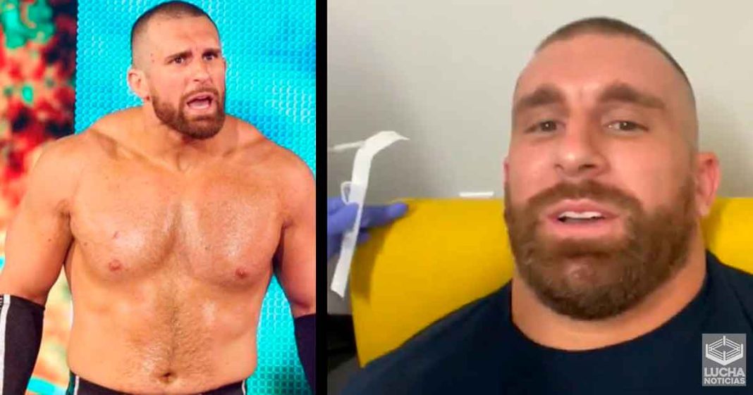 Mojo Rawley es evaludad por Covid 19