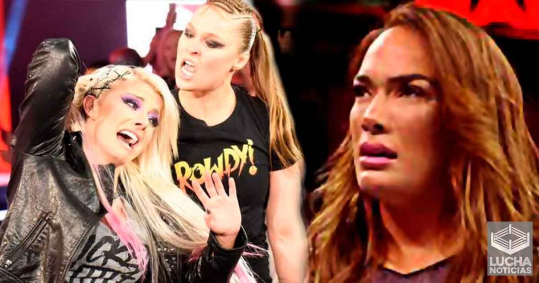 Nia Jax acusó Ronda Rousey con WWE de no ser segura con Alexa Bliss Nia Jax acusó Ronda Rousey con WWE de no ser segura con Alexa Bliss