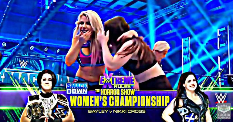 Nikki Cross vs Bayley por el campeoanto femenil de SmackDown en Extreme Rules