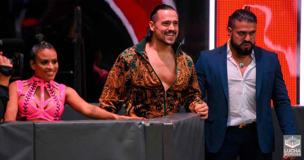 Planes para Andrade y Ángel Garza en WWE RAW