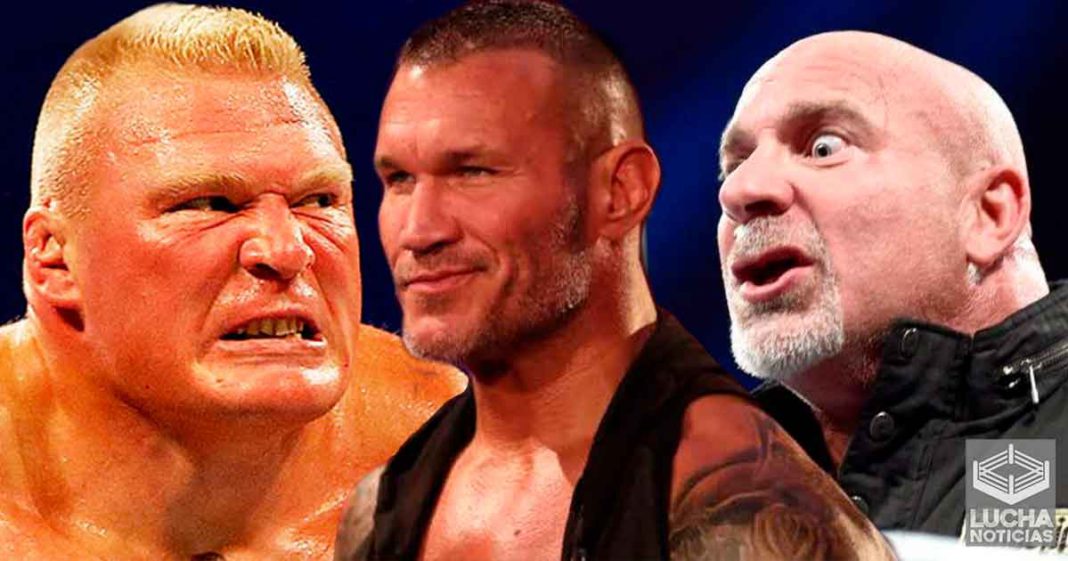 Randy Orton critíca las luchas de Brock Lesnar y Goldberg