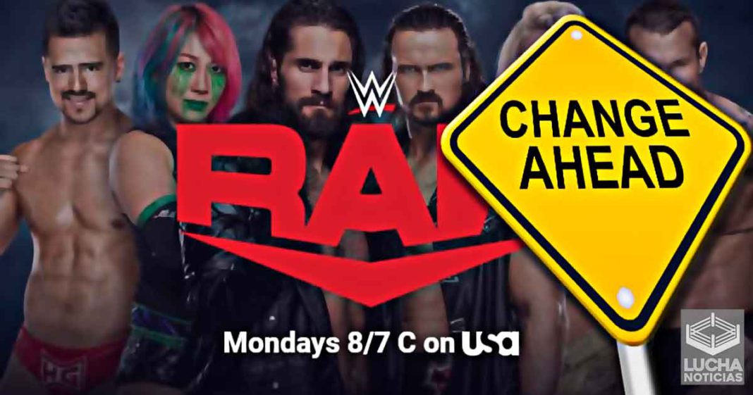 Todo en WWE RAW cambiará esta semana