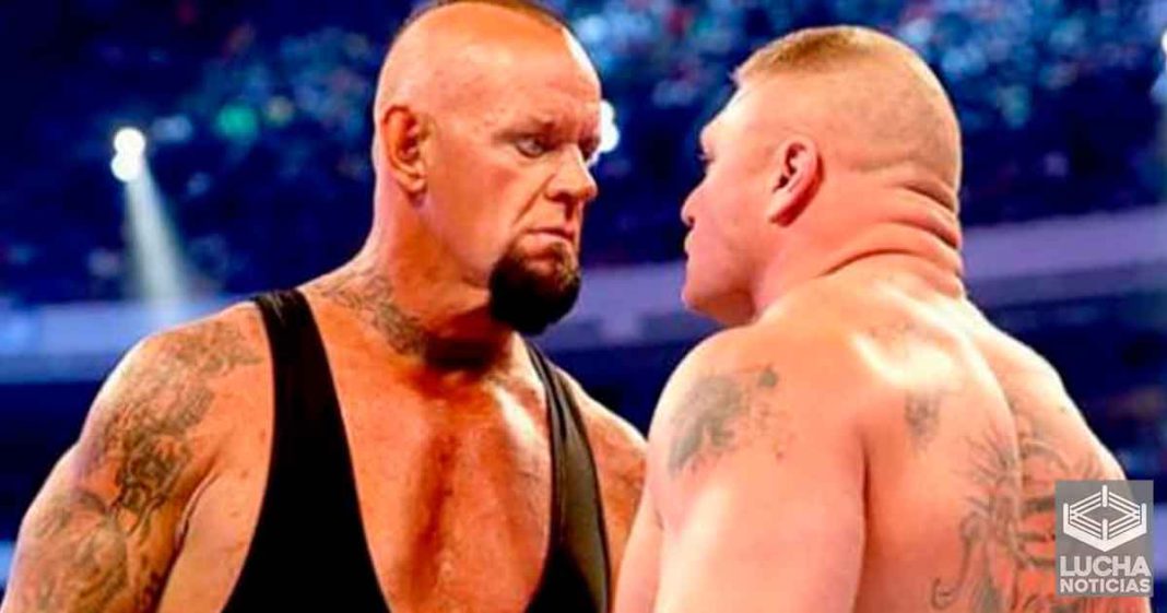 Undertaker no quería perder contra Brock Lesnar