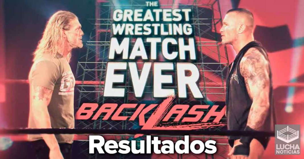 WWE Backlash en vivo resultados 14 de junio