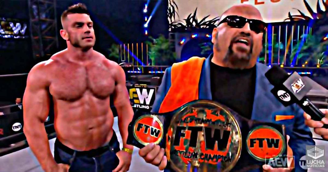 AEW trae de regreso antiguo campeoanto de ECW y corona a Brian Cage