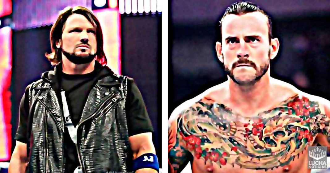 AJ Styles se mete con CM Punk