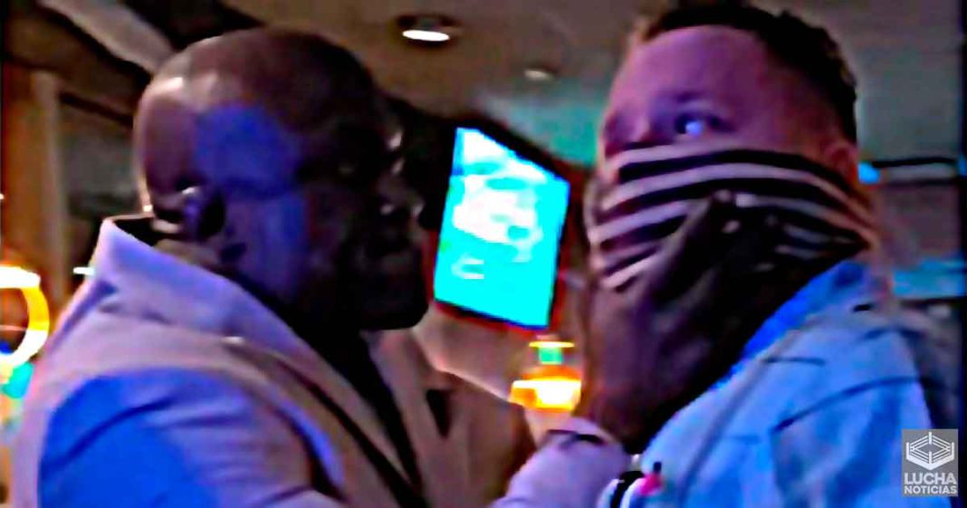 Bobby Lashley se ve incolucrado en una pelea dentro de su restaurante