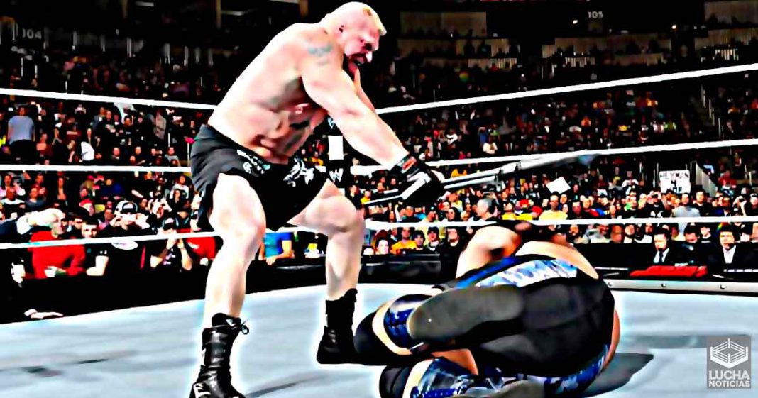 Brock Lesnar casí lesionó de la columna vertebral a Big Show