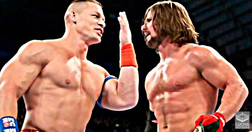 John Cena no queria que WWE firme a AJ Styles