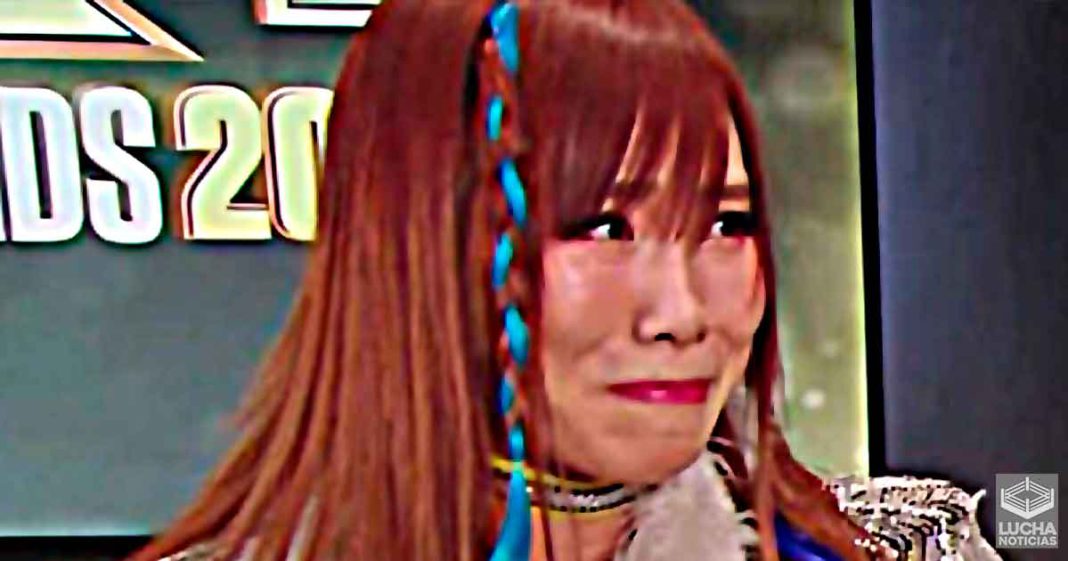 Kairi Sane es sacada de la publicidad de la WWE