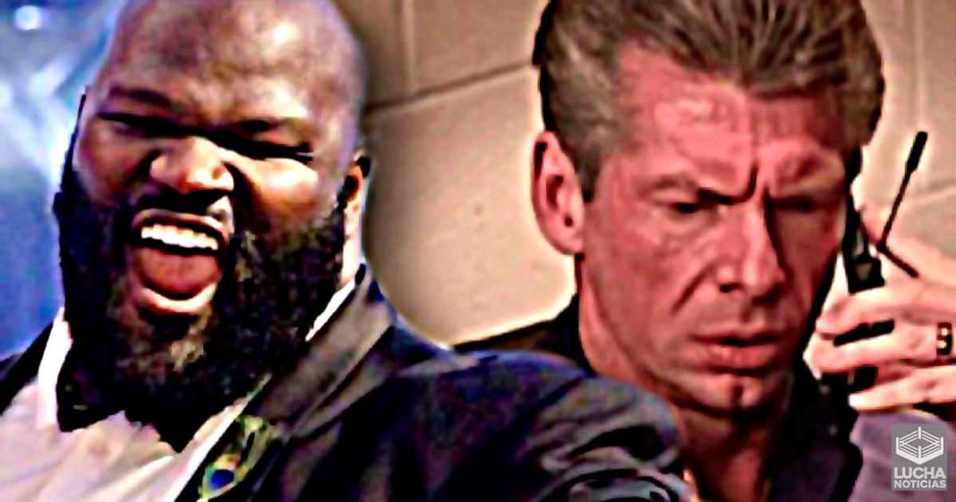 Mark Henry le colgó una llamada a Vince McMahon Mark Henry le colgó una llamada a Vince McMahon