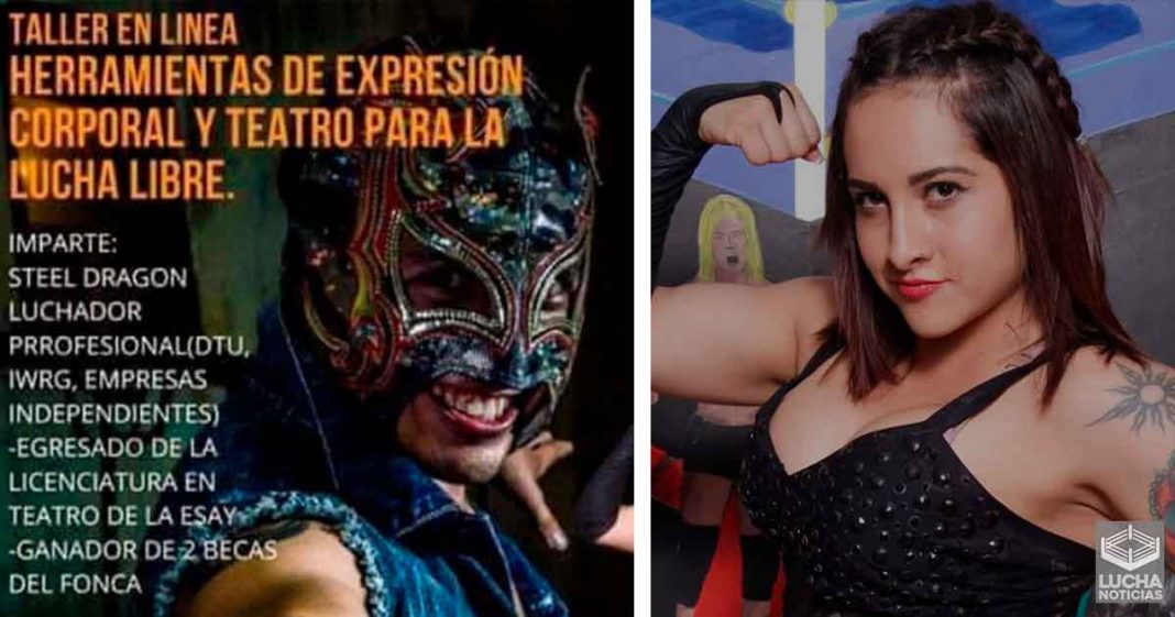 Polémica en la Lucha Libre Mexicana por taller de teatro en linea