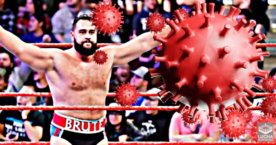 Rusev tiene COVID-19 y Lana podria estar contagiada