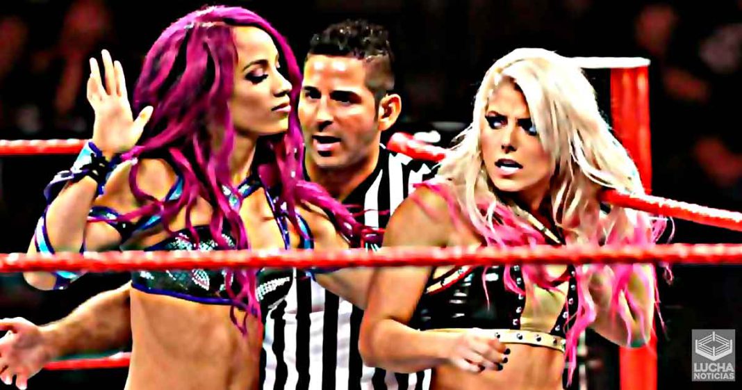 Sasha Banks afirma ser mejor que Alexa Bliss