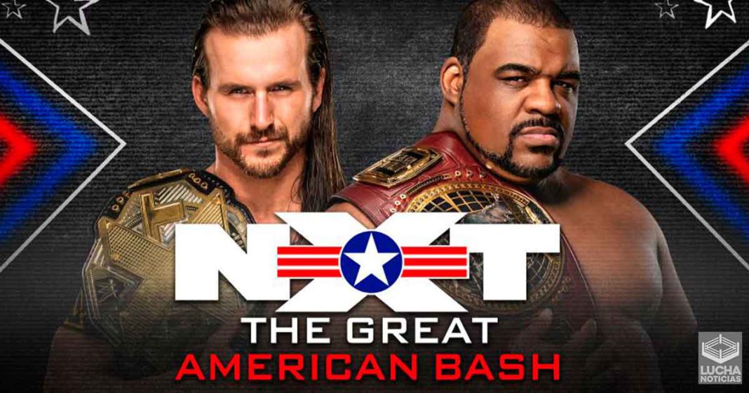 WWE NXT The Great American Bash resultados 08 de julio