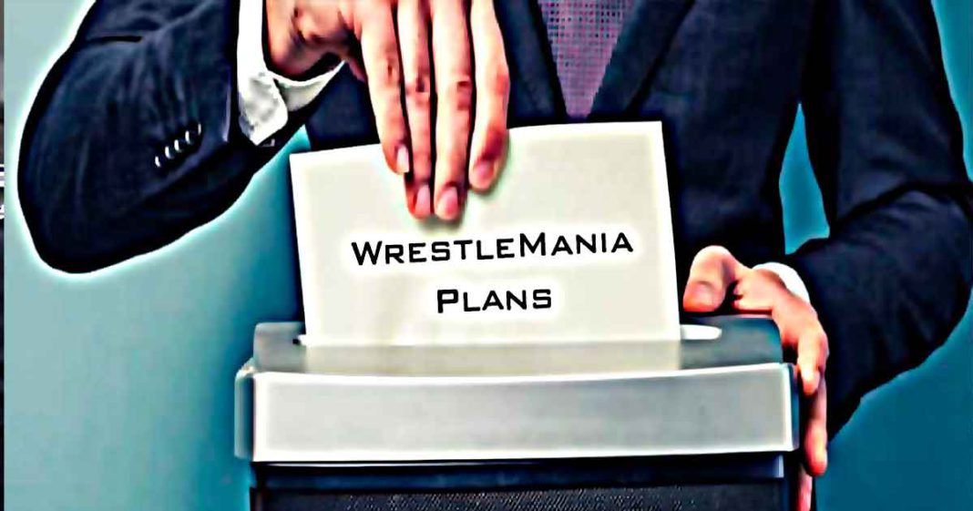 WWE cancela grandes planes para WresstleMania 37