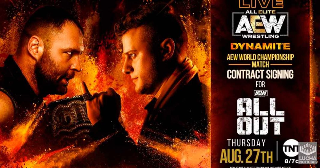 AEW Dynamite en vivo resultados 27 de agosto