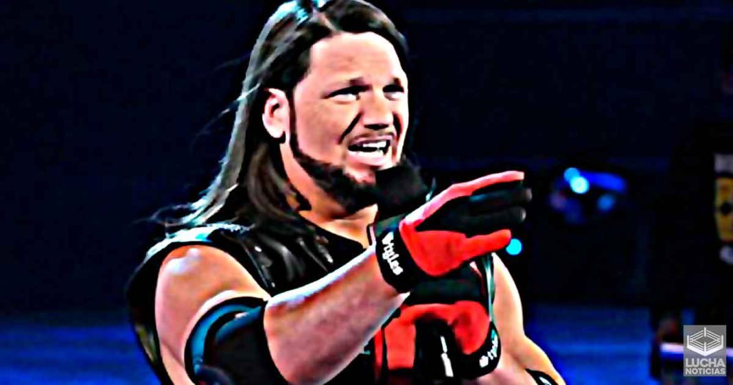 AJ Styles aclara la polémica que tuvo con su problema de vestuario