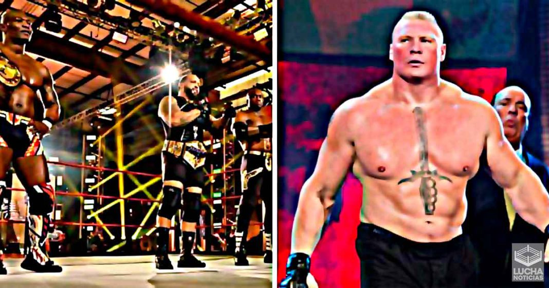 Bobby Lashley amenaza a Brock Lesnar