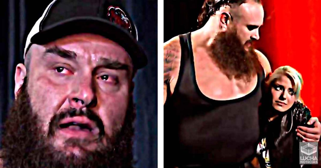 Braun Strowman y Alexa Bliss