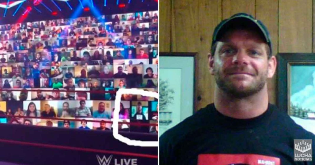 Chris Benoit aparece en las pantllas del ThunderDome Chris Benoit aparece en las pantllas del ThunderDome