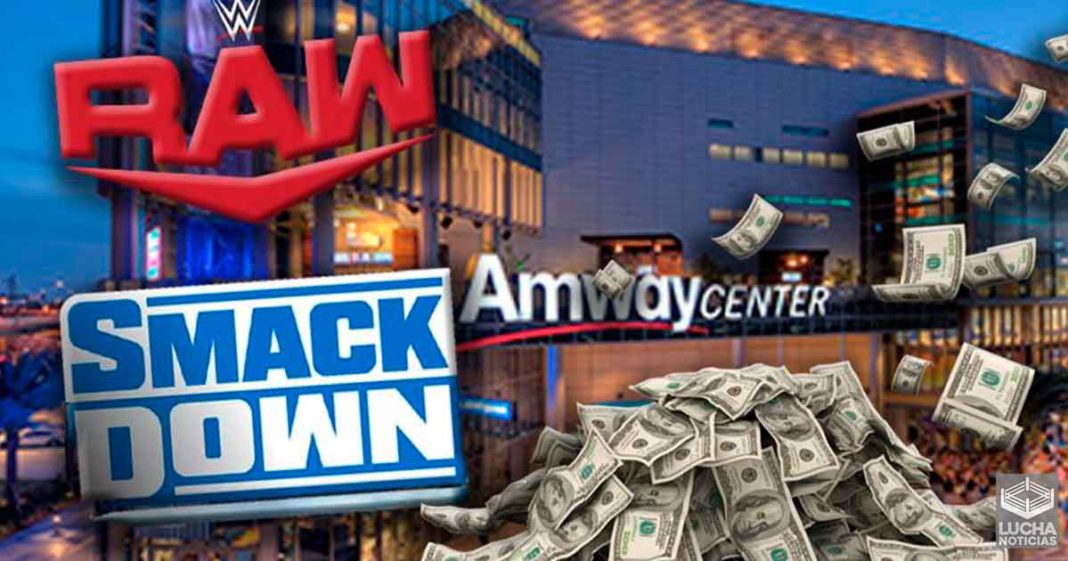 ¿Cuánto está cobrando el Amway Center a WWE por usarlo 2 meses?