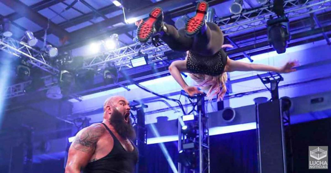 El ataque de Braun Strowman y Alexa Bliss obtiene grandes ratings