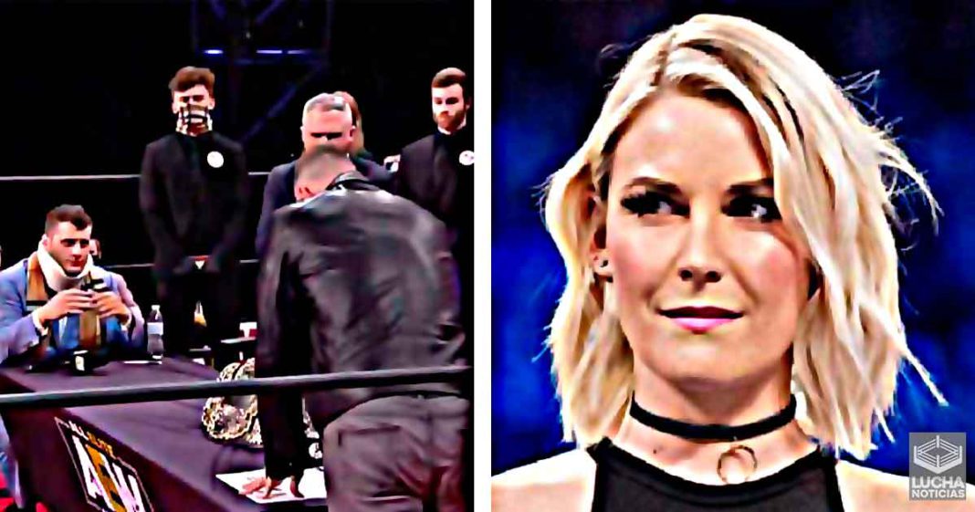 MJF menciona a Renee Young en AEW y esta reacciona