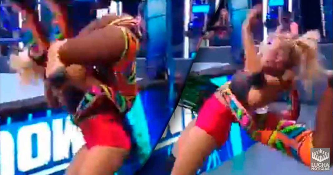 Naomi explica movimiento fallido